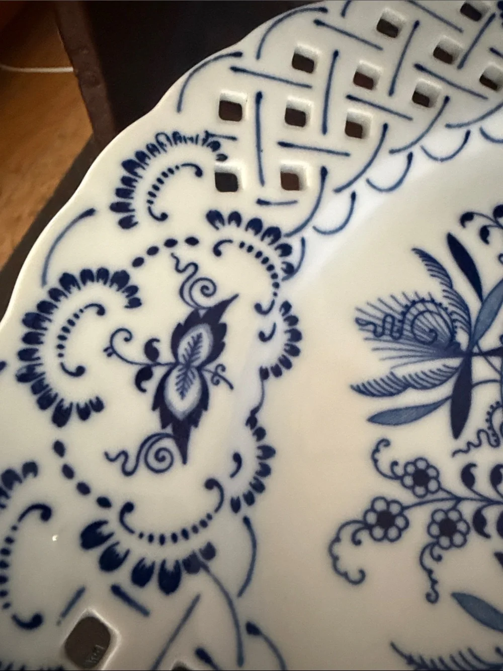 Blue Danube vintage blue